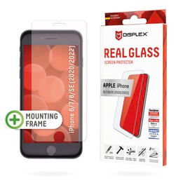 DISPLEX 10H vetro temperato per iPhone 6/7/8/SE (2020/2022) trasparente