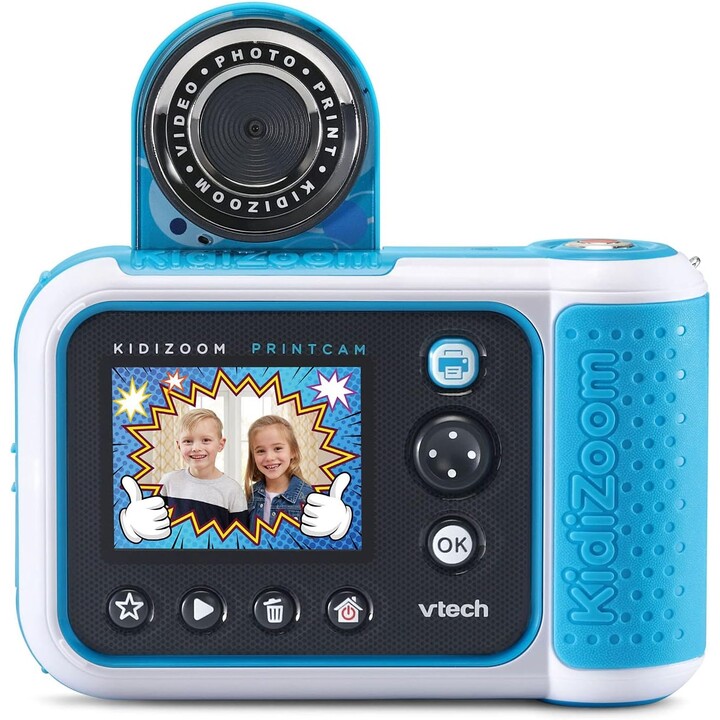 Vtech Kidizoom Print Cam Bleu - Appareil photo instantané pour enfants