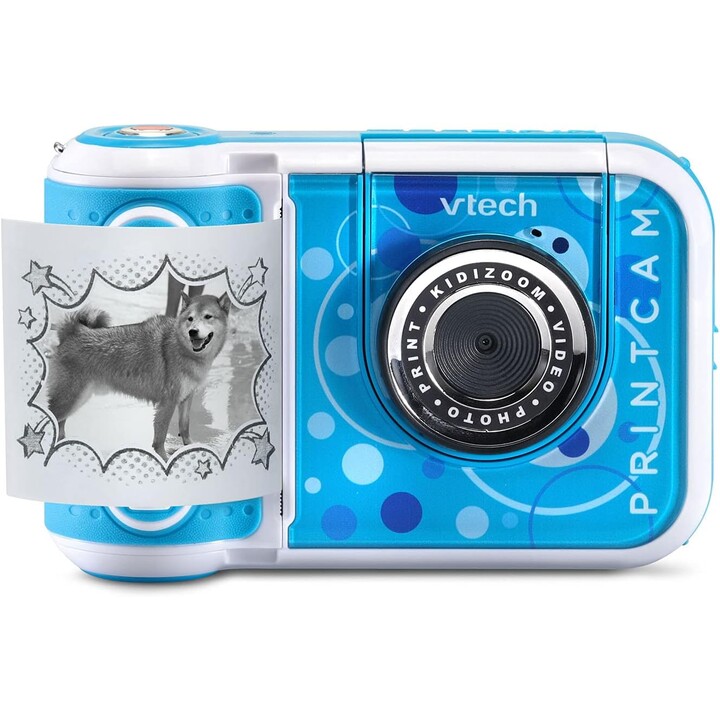 Vtech Kidizoom Print Cam Bleu - Appareil photo instantané pour enfants