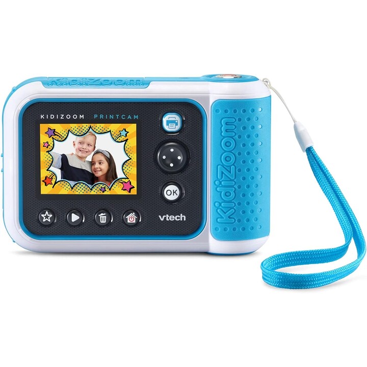 Vtech Kidizoom Print Cam Bleu - Appareil photo instantané pour enfants
