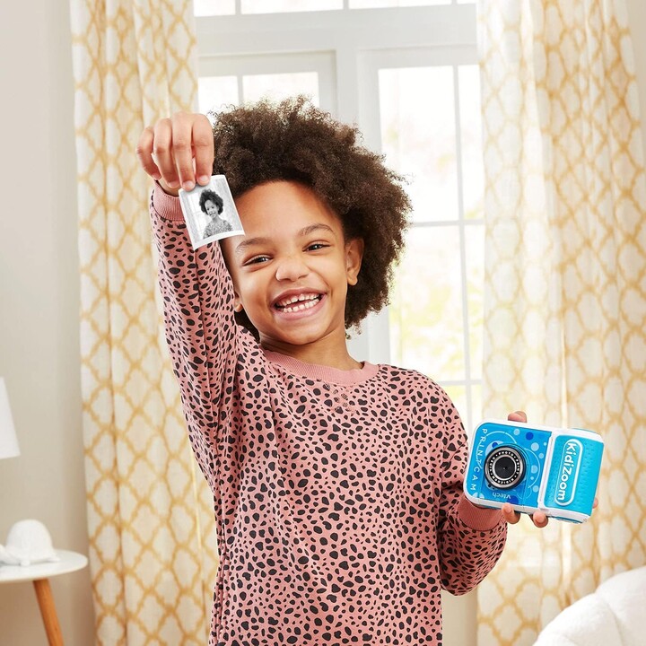 Vtech Kidizoom Print Cam Bleu - Appareil photo instantané pour enfants