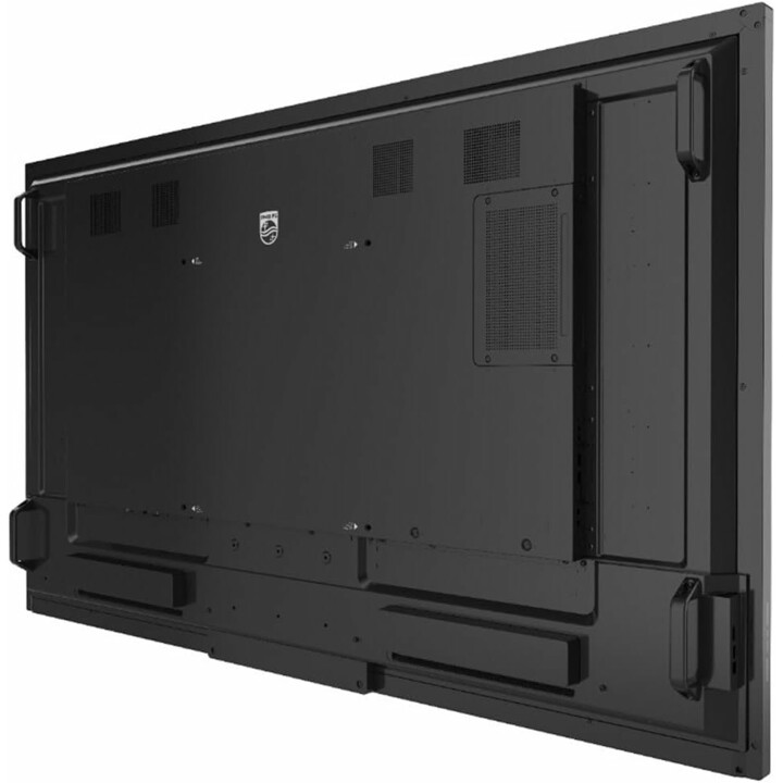 Tela plana de sinalização digital Philips de 75 polegadas WiFi 4K Ultra HD em preto