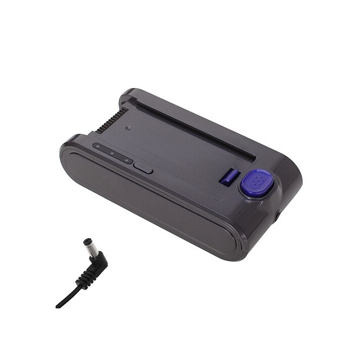 Aspiradora vertical sin cable Adler AD 7061 apto para alérgicos Negro, Azul