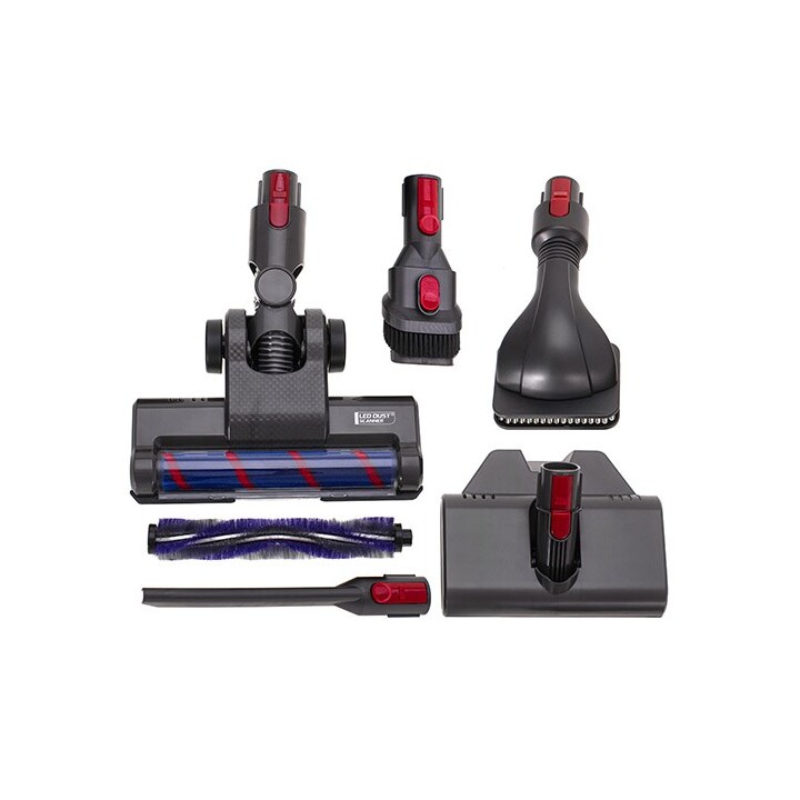 Aspiradora vertical sin cable Adler AD 7061 apto para alérgicos Negro, Azul
