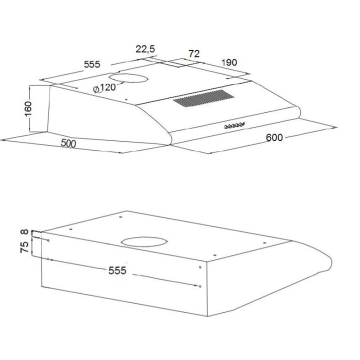 Akpo WK-7 P-3060 extractor hood