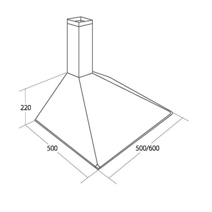 Akpo WK-5 Soft 50 Stainless Steel Cooker Hood