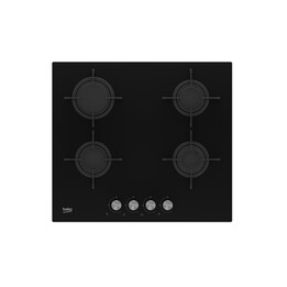 Beko HILG 64220 S hobs Black Built-in Gas hob 4 zone(s)