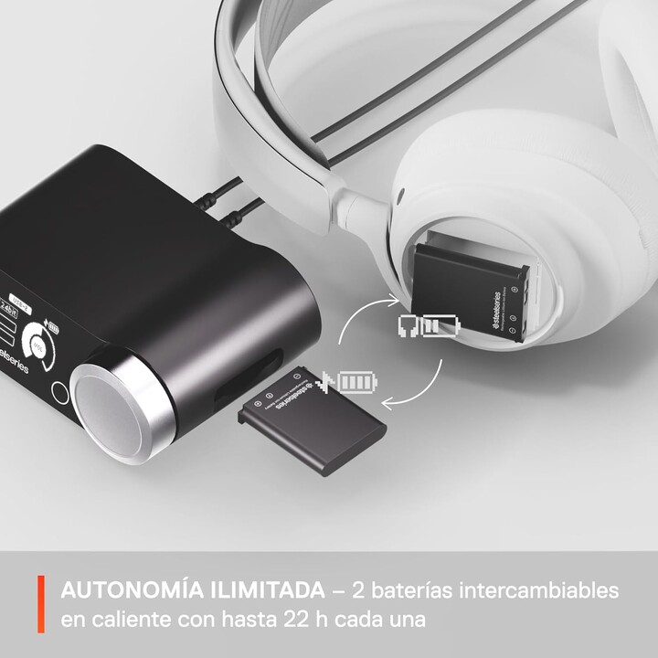 Steelseries 61525 Cuffia e Cuffie con archetto cablato Gioco Usb Type C Bianco