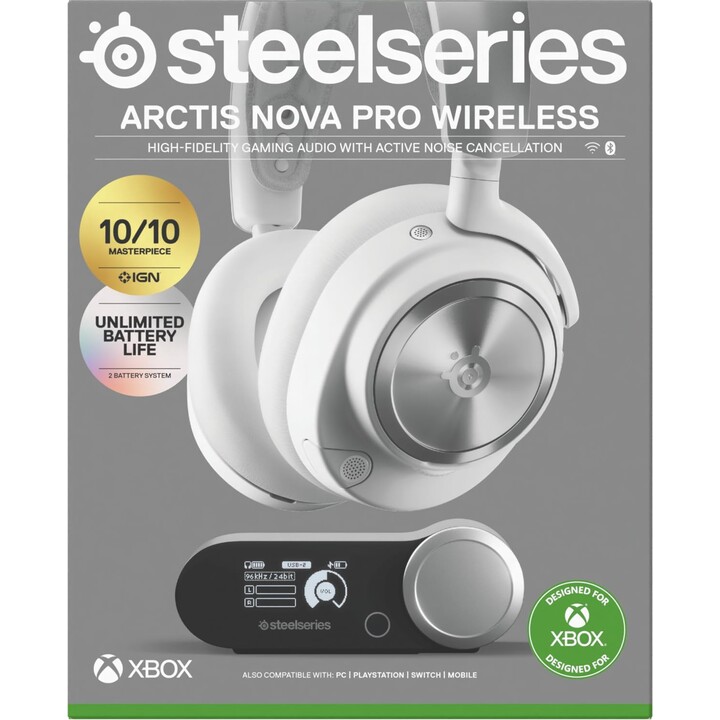 Steelseries 61525 Cuffia e Cuffie con archetto cablato Gioco Usb Type C Bianco