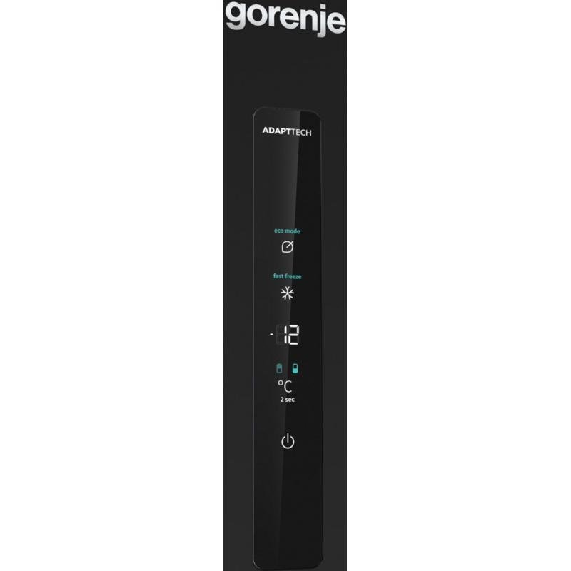 Gorenje NRK6192ABK4 nevera y congelador Independiente 302 L E Negro