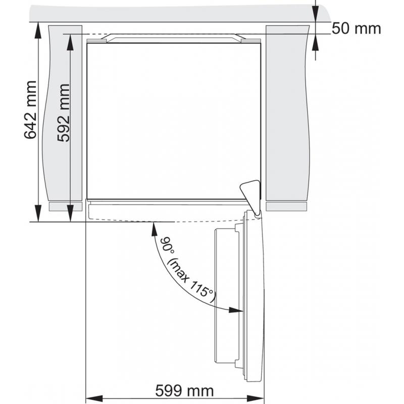 Gorenje NRK6192ABK4 nevera y congelador Independiente 302 L E Negro