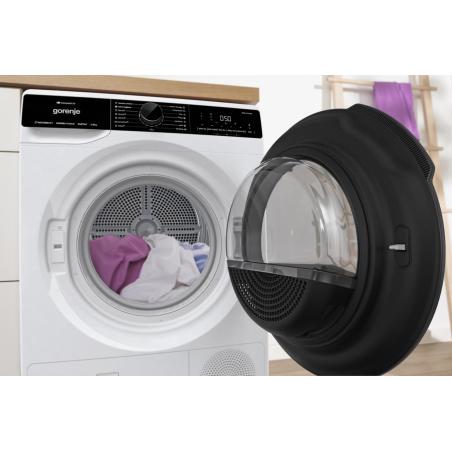 Gorenje DPNA92WIFI secadora Independiente Carga frontal 9 kg A++ Negro, Blanco