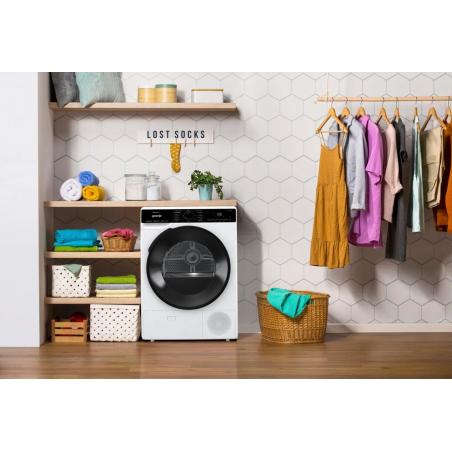 Gorenje DPNA92WIFI secadora Independiente Carga frontal 9 kg A++ Negro, Blanco