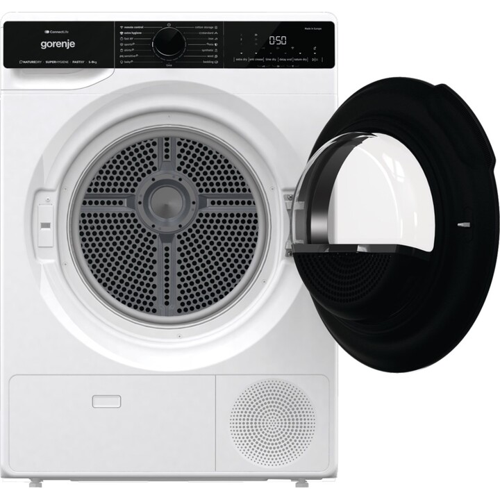 Secador Gorenje DPNA92WIFI Independente Carregamento frontal 9 kg A++ Preto, Branco