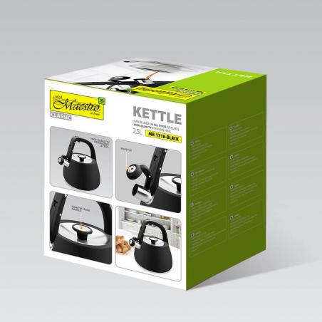 Hervidor Maestro MR-1318-BLACK Negro