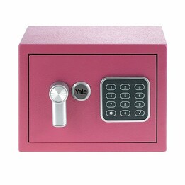 Yale YSV/170/DB2/P Cofre autônomo 3,8 l Aço Rosa