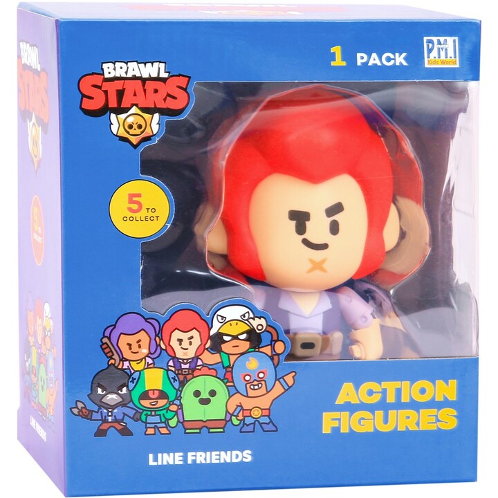 FIGURAS DE AÇÃO BRAWL STARS S1 11cm - COLT