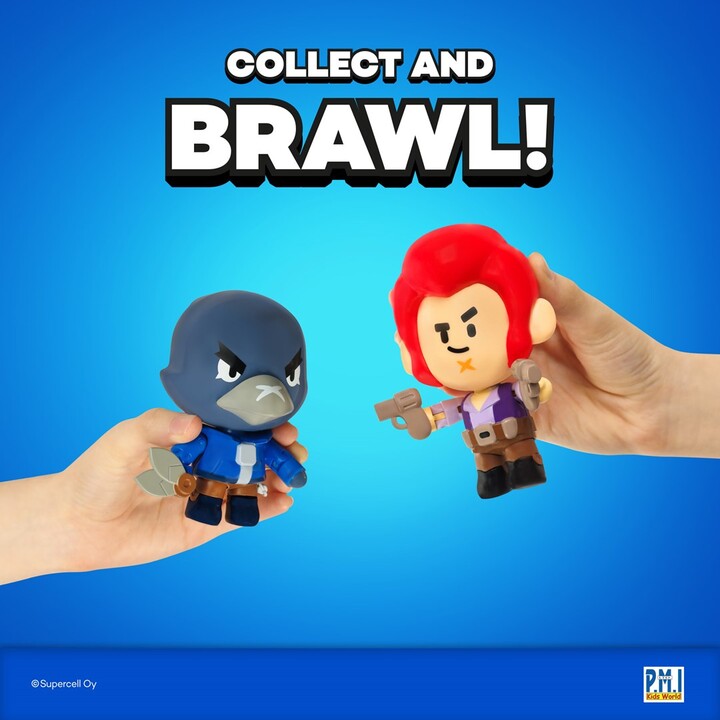 FIGURAS DE AÇÃO BRAWL STARS S1 11cm - COLT