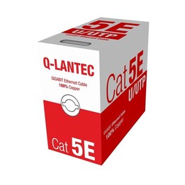 Q-LANTEC KIU5OUTS305Q network cable 305 m Cat5e U/UTP (UTP) Black
