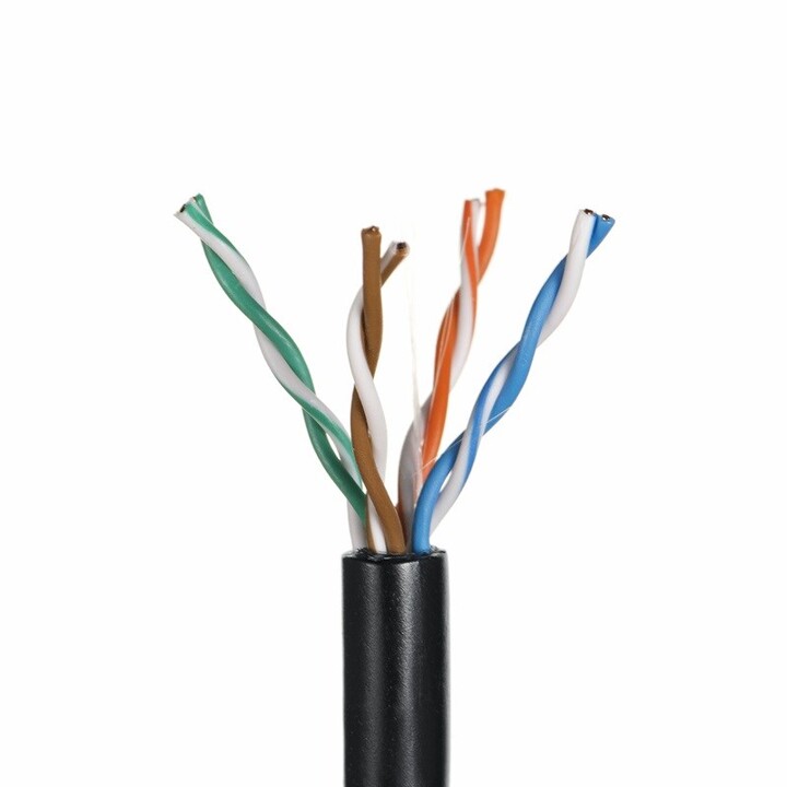 Q-LANTEC KIU5OUTS305Q network cable 305 m Cat5e U/UTP (UTP) Black