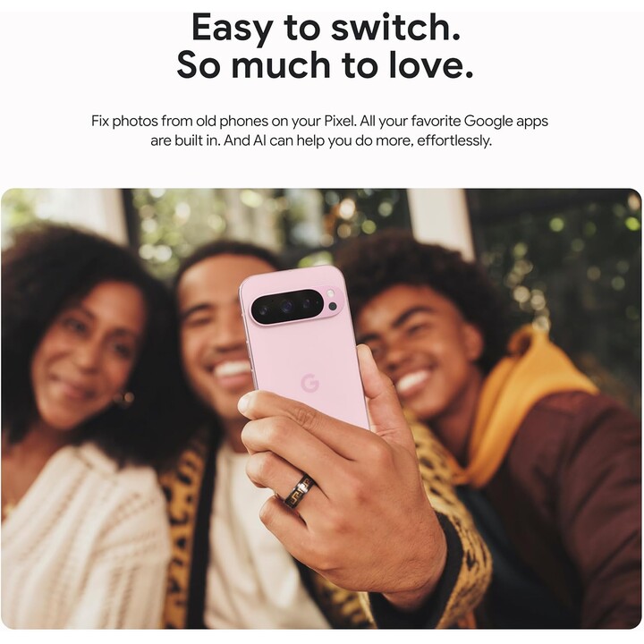 Google Pixel 9 Pro 5G 16GB 256GB Dual Sim Nero Ossidiana
