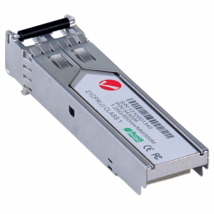 Intellinet 545006 module émetteur-récepteur de réseau Fibre optique 1000 Mbit/s SFP 850 nm