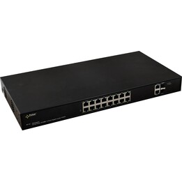 PULSAR SF116 switch Gestionado Fast Ethernet (10/100) Energía sobre Ethernet (PoE) 1U Negro