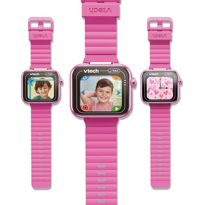 Vtech KidiZoom Smartwatch MAX Rose - Montre intelligente