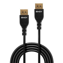 Câble fin DisplayPort 1.4, 2 m