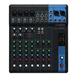 Yamaha MG10 10-channel DJ mixer Black