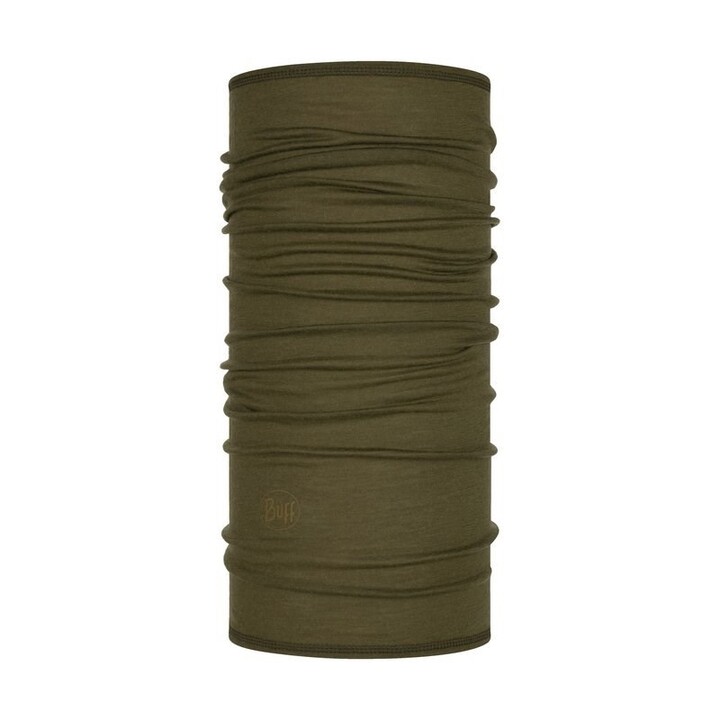 Arnês multifuncional para adultos BUFF MERINO LIGHTWEIGHT SOLID BARK