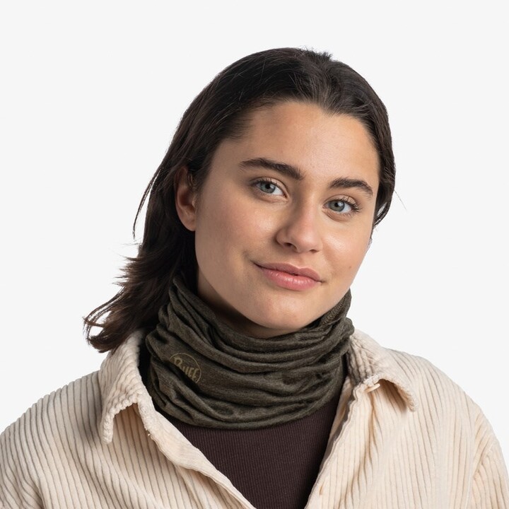 Harnais multifonctionnel BUFF MERINO LIGHTWEIGHT pour adultes SOLID BARK