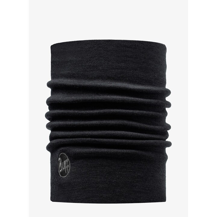 Buff Heavyweight Merino Wool Multifunctional Scarf - Black