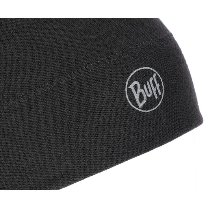 Casquette BUFF MERINO MIDWEIGHT BEANIE SOLID BLACK