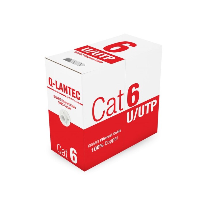 A-LAN KIU6PVC305Q Netzwerkkabel 305 m Cat6 U/UTP (UTP) Grau