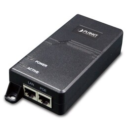 Adaptador e injetor Fast Ethernet PoE PLANET POE-163, Gigabit Ethernet 53V