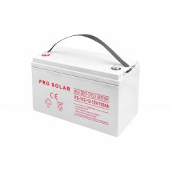 BATERÍA DE SOLAR DEEP CYCLE VPRO 12V 110 Ah VRLA DESCARGADA