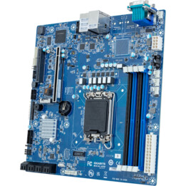 Gigabyte MX34-BS0(MR) Motherboard 1x LGA1700 Intel Xeon E-24XX C262 (4x DIMM, 8x SATA, 1xM.2, 2x1Gbe, IPMI, mATX)