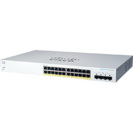 Cisco CBS220-24P-4G Managed L2 Gigabit PoE-Switch 1U weiß