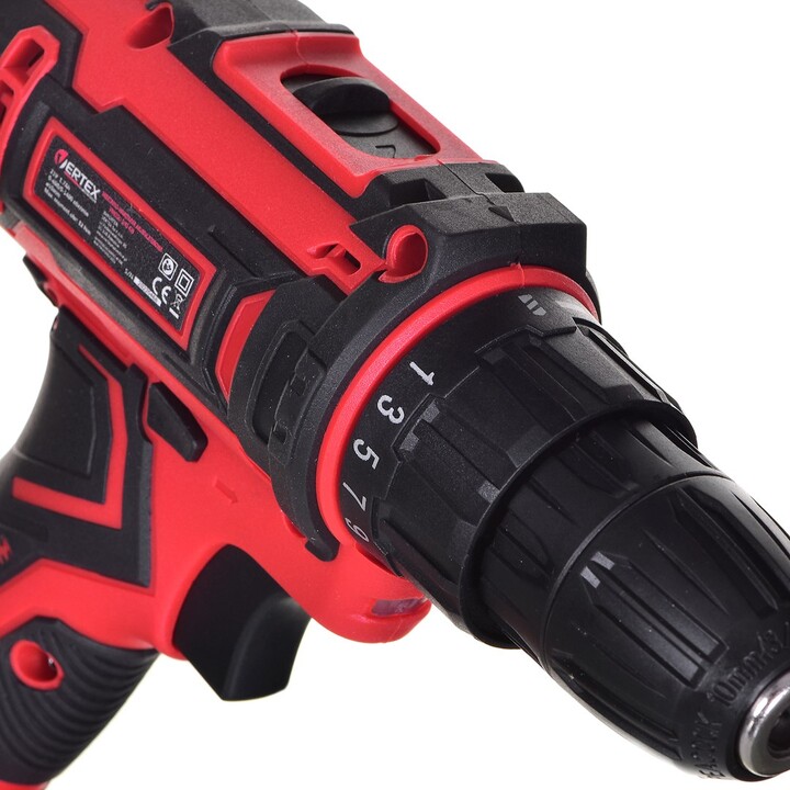 Vertex WK21Li-2 taladro atornillador 21V 2x1,7Ah negro