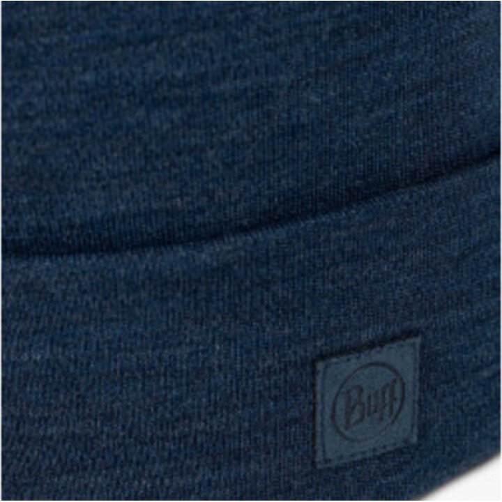 Gorro Buff Merino Heavyweight Gorro Sólido Azul Noite