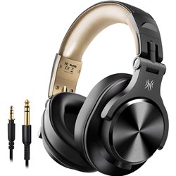 OneOdio Fusion A70 Dorado/Negro - Auriculares Bluetooth