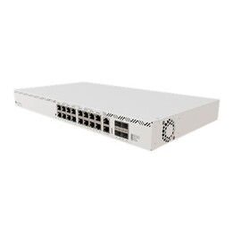 MikroTik Cloud-Router-Switch | CRS320-8P-8B-4S+RM mit RouterOS v7, 2HE Rackmount-Gehäuse | Kein WLAN | 1000 Mbit/s | Ethernet-LA