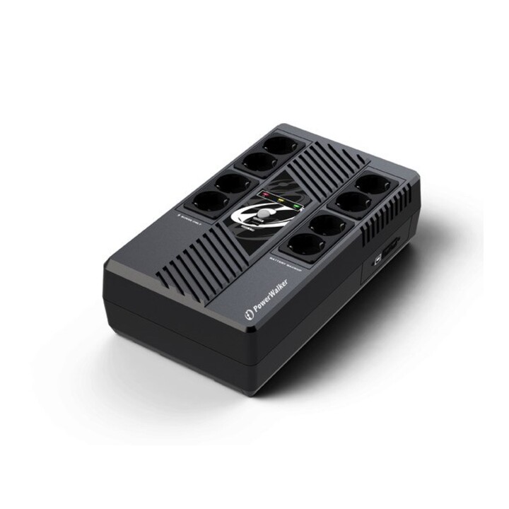 PowerWalker VI 800 MS FR Line-Interaktiv 800 VA 480 W 8 AC-Ausgänge