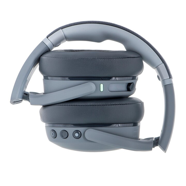 Skullcandy Crusher Evo Cuffie Wireless e Cablate Fascia Chiamate/Musica USB Tipo C Bluetooth Grigio