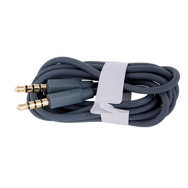 Skullcandy Crusher Evo Cuffie Wireless e Cablate Fascia Chiamate/Musica USB Tipo C Bluetooth Grigio