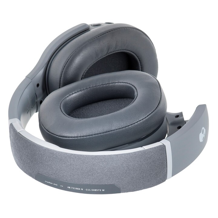Skullcandy Crusher Evo Écouteurs Avec fil &sans fil Arceau Appels/Musique USB Type-C Bluetooth Gris
