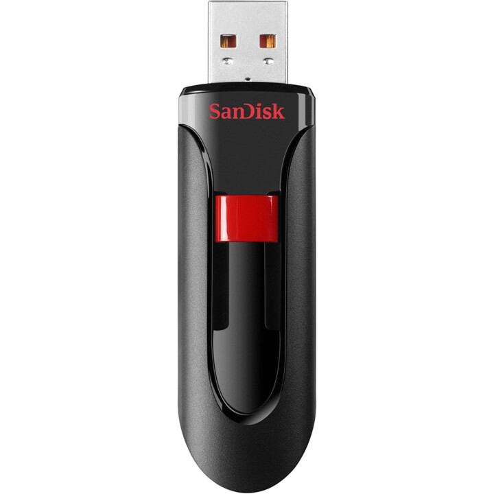SanDisk Cruzer Glide 256 Go USB 2.0 Noir/Rouge - Clé USB