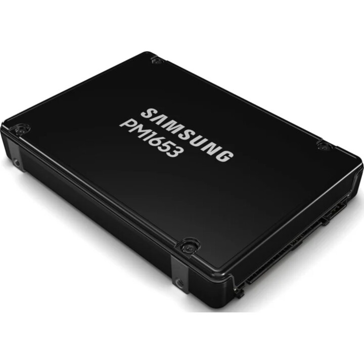 Samsung PM1653 3,84 TB 2,5" SSD SAS 24G Leseintensiv DWPD 1 MZILG3T8HCLS-00A07