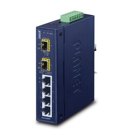 PLANET IGS-620TF switch Gigabit Ethernet non gestito (10/100/1000) Blu